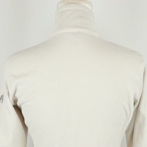 Eddie Bauer First Ascent Women's XS Off White Fleece Full Zip Jacket - Picture 4 of 10